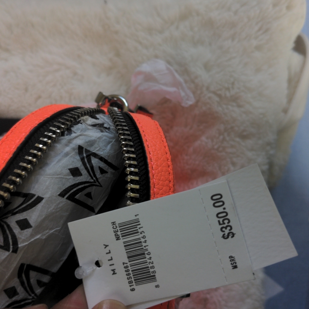 Milly Coral Handbag NEW - Picture 5 of 6